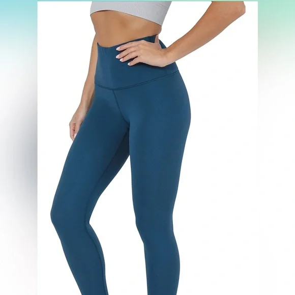 Yogalicious Blue Activewear Leggings - Picture 3 of 4